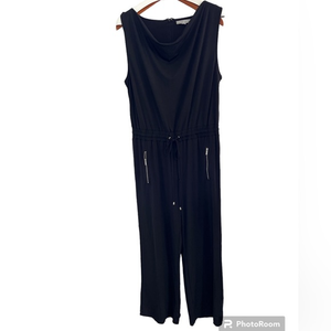 Larry Levine jumpsuit wide leg